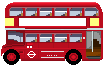+transportation+automobile+london+bus++ clipart