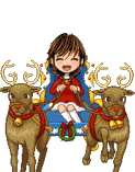 +xmas+holiday+religious+reindeer+and+sleigh++ clipart