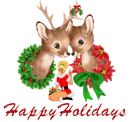 +xmas+holiday+religious+two+christmas+deer++ clipart