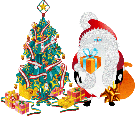 +xmas+holiday+religious+xmas+tree+and+glitter+santa++ clipart