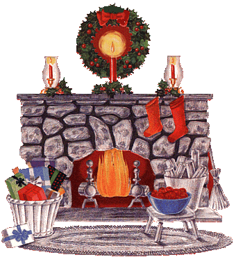 +xmas+holiday+religious+christmas+fireplace++ clipart