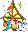 +xmas+holiday+religious+nativity+stable++ clipart