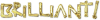 +brilliant+word+text+ clipart