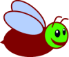 +fly+bug+comic+ clipart