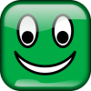 +green+happy+block+ clipart