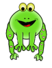 +happy+frog+ clipart
