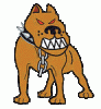 +mean+growl+dog+ clipart