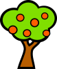 +apple+tree+ clipart