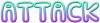 +attack+word+text+ clipart