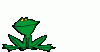 +frog+eating+fly+ clipart